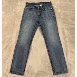 Cinch Jeans Mens 32x34 Grant Blue Relaxed Straight Western Cowboy Rodeo Ranch